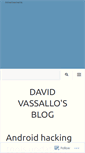 Mobile Screenshot of blog.davidvassallo.me